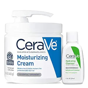 CeraVe Paquete combinado de crema hidratante