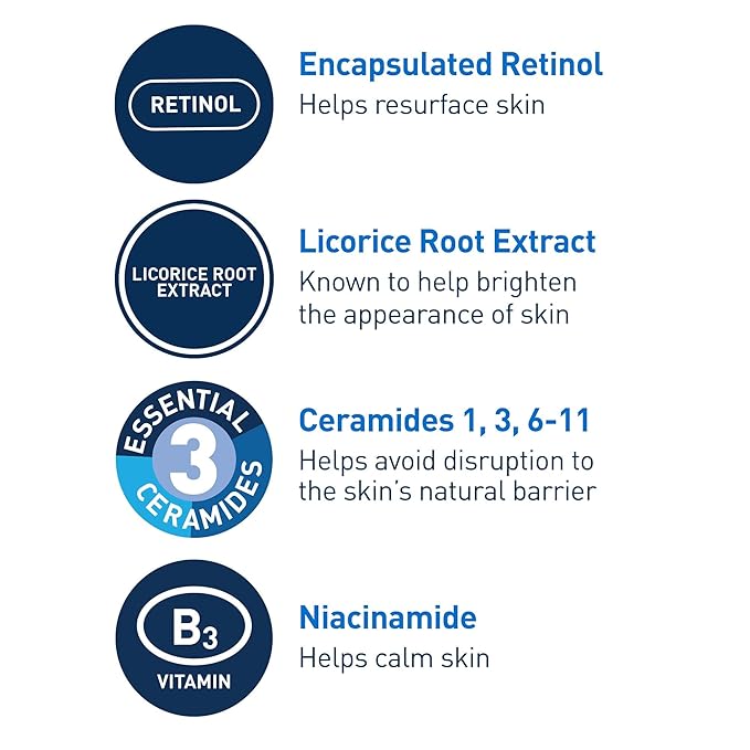 CeraVe - Sérum con retinol para la textura de la piel y las marcas del acné