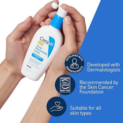 CeraVe AM Loción hidratante facial con SPF 30