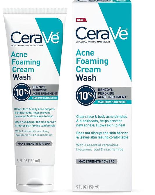 CeraVe Crema espumosa para el acné